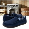 thumbnail image 4 of Ravelier Men's Alexander Flannel Lined Loafer Slipper, 4 of 7