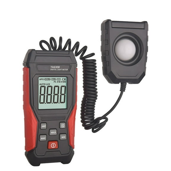 Ta630B Digital Luxmeter 0-200,000Lux And Lux/Fc Unit Select Luxmeter Light Meter