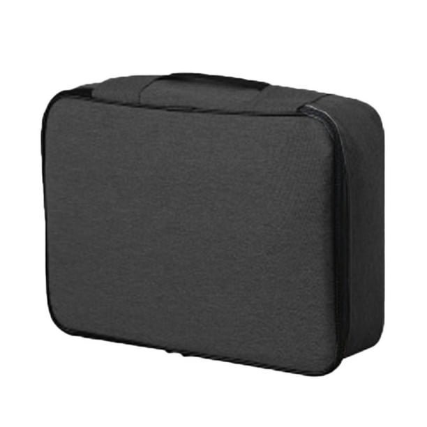 Bolsas organizadoras de archivos, bolsa para documentos, bolsa segura de viaje para oficina en casa con cerradura, almacenamiento de archivos portátil de múltiples capas para archivos importantes,