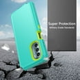 thumbnail image 4 of TASHHAR Moto G Stylus 5G 2022 Case with Screen Protector and Belt Clip Holster Military Grade Heavy Duty Protection Shockproof Armor Rugged Durable for Motorola G Stylus 5G 2022 Phone - Green+Yellow, 4 of 7