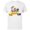 White, variant on Marvel Rocket & Groot Family Party Dad of the Birthday Boy - Short Sleeve Cotton T-Shirt for Adults - Customized-Black