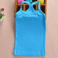 thumbnail image 5 of Girls' Scoop Neck Undershirt Soft Breathable Racerback Cami Tank Top Toddler Cotton Dance Camisole Shirt for Girls, 5 of 6