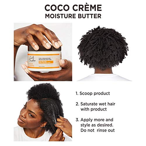 Carol s Daughter Coco Creme Coil Enhancing Moisture Butter for Very Dry Hair  with Coconut Oil and Mango Butter Paraben Free and Silicone Free Butter for Curly  Hair 12 oz 