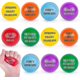 thumbnail image 1 of Motivational Stress Balls, 12pcs Inspirational Stress 2 Inch Foam With Positive Quetos For Kids And Adults Stress Relief Hand Exercise, 1 of 5