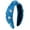 Blue, variant on CFMIURAN Blue Heardband, Valentine's Day Knotted Bow Headband - Fashionable Hair Accessory for Women and Girls, Cute Hair Bow for Party, Daily Wear, and Holiday Gifts