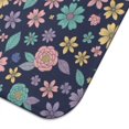 thumbnail image 5 of Pioneer Flower Floral Print Pattern Kitchen Dish Drying Mat 1 Pack, Ultra Absorbent Microfiber Drainer Mat, 16"x18", 5 of 6