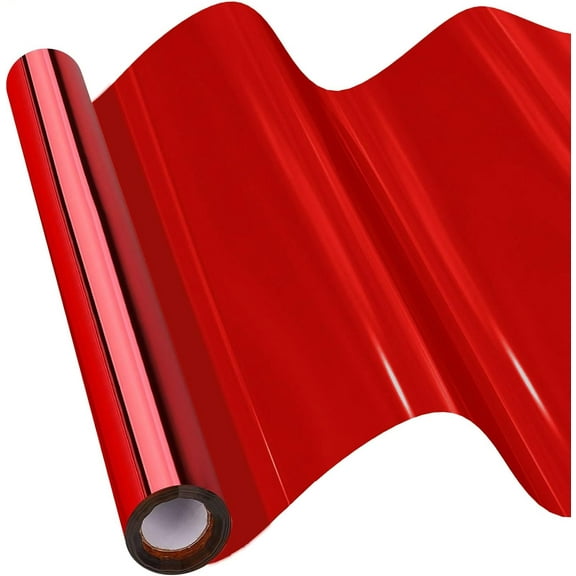 Red Cellophane Wrapping Paper, 16" x 100' 3Mil Flower Floral Wrap Paper for Bouquet, Waterproof Flower Wrap for Birthday, Wedding Gift Wrapping