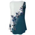 thumbnail image 2 of Womens Tank Tops Plus Size Dot Print Strappy Oversized V Neck Sleeveless Gym Sports Daily Summer Tunic Womens Tops, 2 of 4