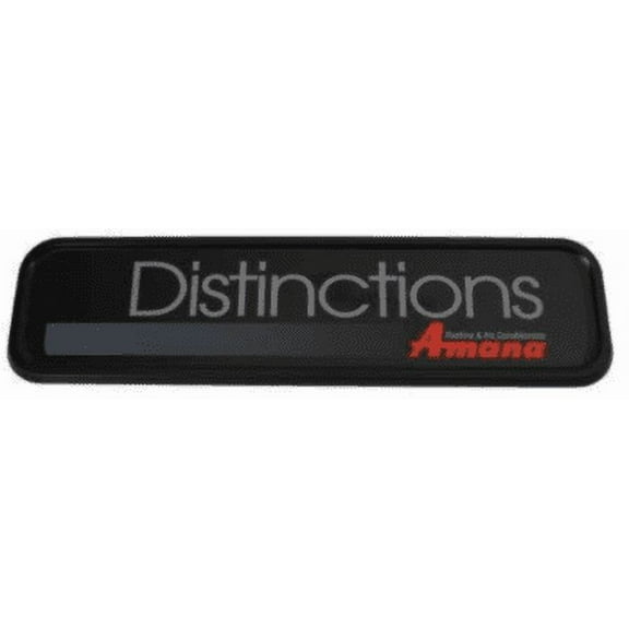 Goodman 0161R00013 Amana Distinctions Nameplate