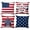 Multicolor C, variant on Independence Day Linen Pillow Cover, patriotic flag themed pillow case, soft washable fabric for holiday home festive decoration,,Multicolor B