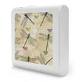 thumbnail image 6 of Plug in Dimmable LED Night Light with Dusk to Dawn Auto Sensor, Adjustable Brightness, Warm Light, Auto On/Off Nightlight for Bathroom, Hallway, Nursery, Bedrooms - Dragonflies and Butterflies, 6 of 7