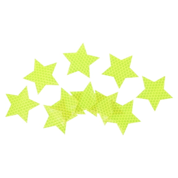 10pcs Reflective Stickers For Bikes Waterproof High Visibility Bike Stickers Nighttime Safety Reflective Stickers For Bicycle Motorcycle