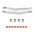 thumbnail image 1 of Enlace de chasis superior delantero/trasero de aleación de aluminio para coche AXIAL Wraith AX90056 RC (plata), 1 of 8
