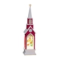 thumbnail image 3 of Decoración navideña iluminada, centros de mesa navideños, paisaje navideño, decoración luminosa para decoración de sala de estar , Capilla Roja Macarena Centros de mesa, 3 of 8