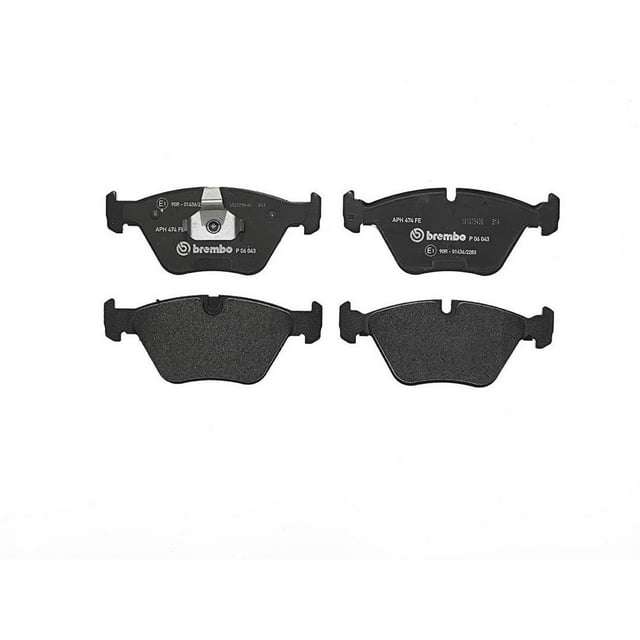 Brembo Brake Pad P06043 FMSI Number D946-7592; Low-Metallic; Set Of 4