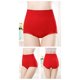 thumbnail image 3 of Gibobby Ropa interior bikini elástica para mujer Bragas moldeadoras cintura alta para mujer (Rojo, XL), 3 of 4