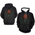 thumbnail image 4 of LAOLIUSN Novelty Long Sleeve Hoodie Funny Spider Graphic Sweatshirts S-4XL, 4 of 7