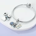 thumbnail image 2 of MULA Christmas Charm 925 Sterling Silver Ice World Pendant Fit Bracelet Necklace Gifts for Women, 2 of 6