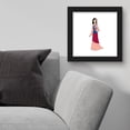 thumbnail image 5 of Gallery Pops Disney Mulan - Mulan Hanfu Dress Wall Art, Black Framed Version, 12" x 12", 5 of 5