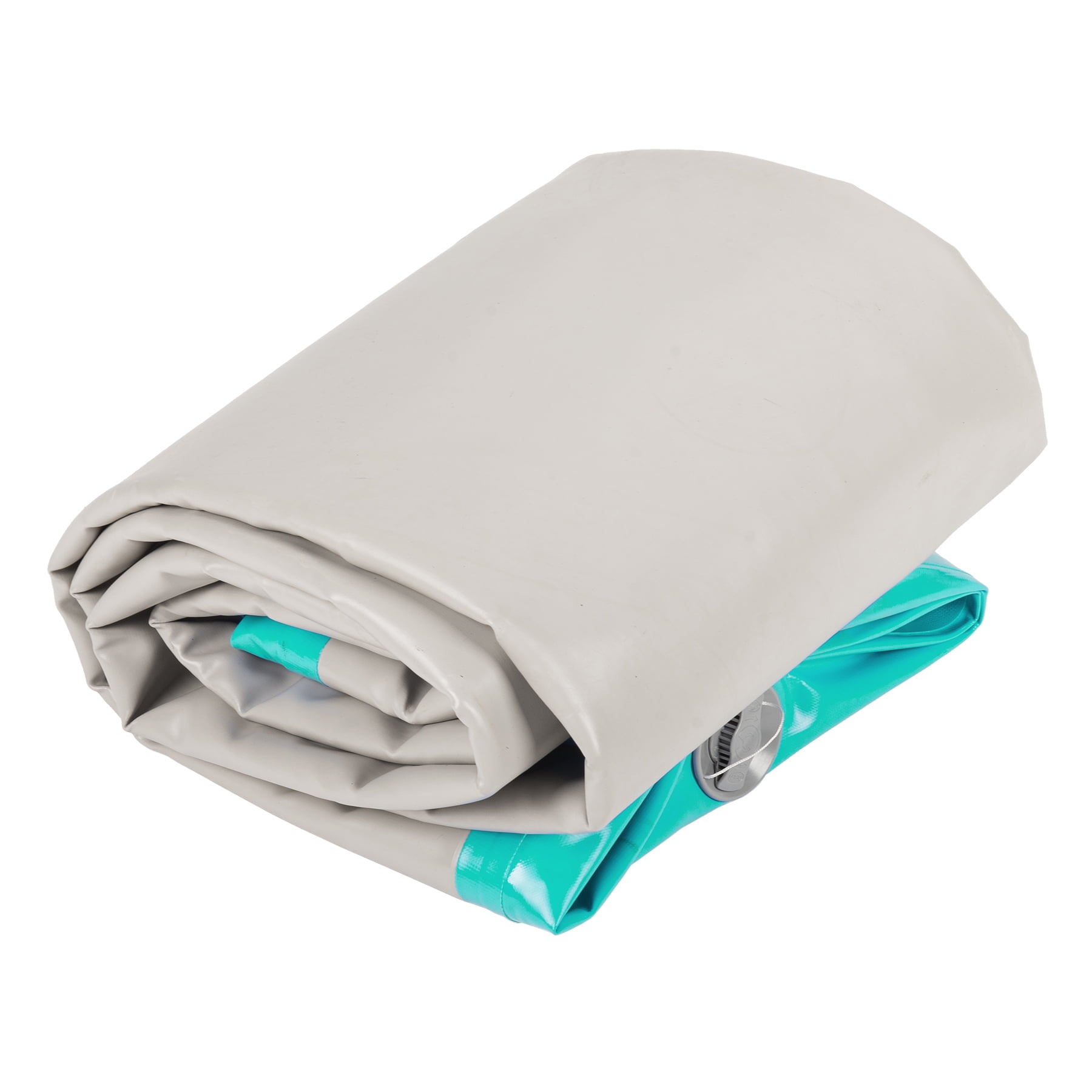 Inflatable Home Outdoor Gymnastics Tumbling Mat Drop Stitch PVC Grey