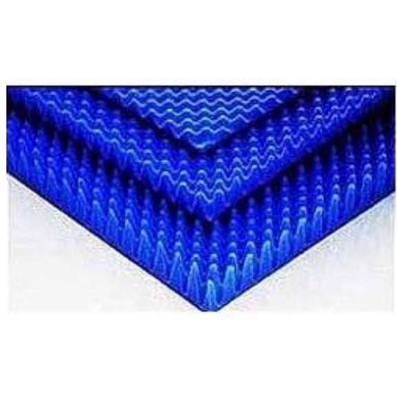 Eggcrate Convoluted Overlay, 72 L X 34 W X 4 Inch, SP42S-300 - Case of 4