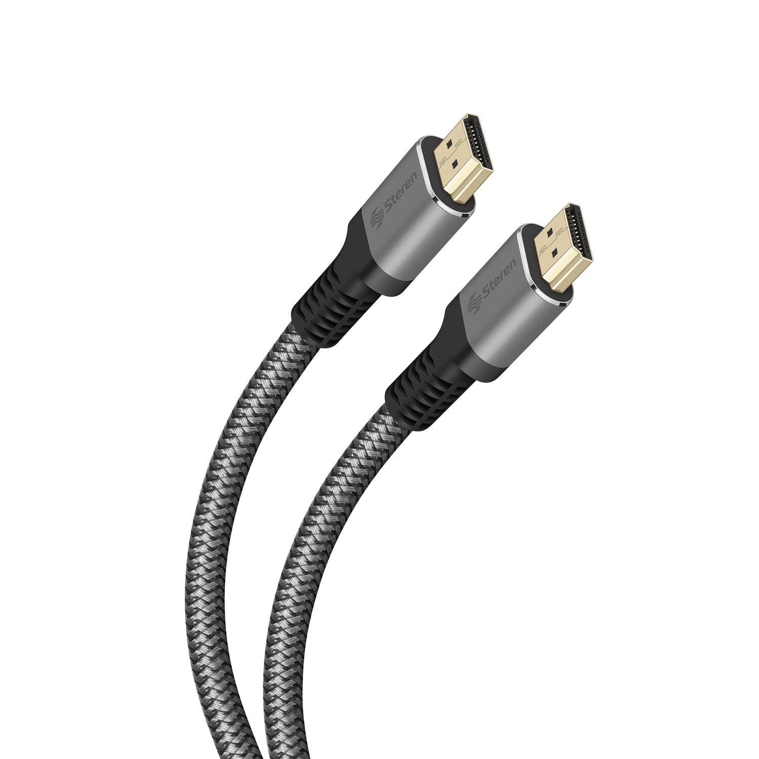 Cable HDMI TM 2.1 de ultra alta velocidad de 2 m Steren 299 502 Walmart en linea