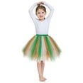 thumbnail image 4 of Girls' Casual Stretch Waist Tulle Tutu Skirt Baby Soft Fluffy Tutu Skirt Toddler Party Carnival Mesh Tutu Princess Skirt Dresses Birthday Party Princess Dress, 4 of 4