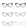 thumbnail image 5 of Vintage Round Clear Glasses Non-Prescription Eyeglasses, Clear Lens Eyeglasses Frames, Fake Glasses, Comfortable glasses for men and women, 5 of 9