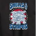 thumbnail image 3 of Teenage Mutant Ninja Turtles - Shells And Stripes - Youth Crewneck Fleece Sweatshirt, 3 of 5