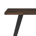 thumbnail image 5 of Lowry Flat Top Desk Acacia Wood 60x24 Industrial Design Home Office Workspace, 5 of 12