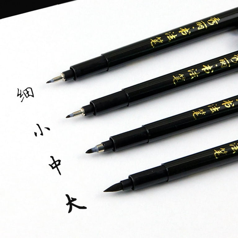 8PCS Hand Lettering Pens Neelde Drawing Line Calligraphy Pen