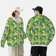 thumbnail image 6 of Gaeub Cartoon Koala Bear and Leaf Men's and Women's UPF 50+ Long-Sleeved Sun Protection Clothing, Fishing Shirt Long Sleeve Zip - Large, 6 of 9