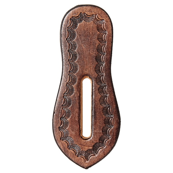 Hilason Western Saddle Repair Leather Cinch Girth Holder Brown