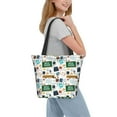 thumbnail image 6 of Lsque Back To School A Pattern Beach Tote,Shoulder Handbag,Spacious Tote Bag,Lightweight Travel Bag,Versatile Shopping Bag, 6 of 6