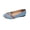 Light Blue, variant on Soft Denim Walking Flats, Women's Denim Ballet Flats, Women's Orthopedic Shoes Are Comfortable and Breathable Combining The Lightweight Feel of Casual Shoes, Dark Blue 7