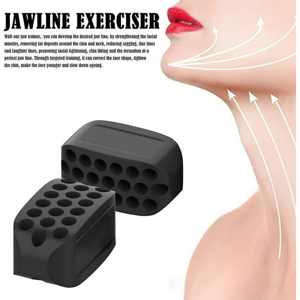 Jawline Exerciser & Face Exerciser for Women & Men - Device & Tool for TMJ  and Jaw Exerciser for Facial Fitness to Strengthen Facial Muscles, Remove a