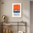 thumbnail image 3 of Martha's Seaside Canvas Print Art Print Posters by Art Remedy, Silver Frame, 20 x 30, 3 of 7