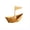 Yellow, variant on Sailboat Model, Iron Metal Desktop Minimalist Nautical Decor for Home Shelf Office Living Room Tabletop Ornament Mediterranean Style Sailing Ship Sculpture Art Red
