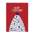 thumbnail image 1 of Estilo japonés Navidad de Puerta Tapicería Conveniente para Hogar Oficina Cuarto de Baño Restaurante Árbol rojo l Baoblaze Cortina para puertas navideñas, 1 of 8