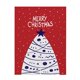 thumbnail image 2 of Cortina De Separada Cortina Del Divisor De Habitación Cortinas Cortina Decorativa Árbol rojo l Yotijar Cortina para puertas navideñas, 2 of 9