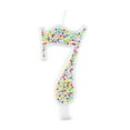 Great Value Birthday Party Candle, Number 7