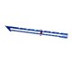 thumbnail image 1 of Calibrador de costura para máquina de coser, herramienta de calibre de tejido, regla de costura, girador de puntadas, desgarrador de puntadas de aluminio de 8" para medir dobladillos, Azul, 1 of 9