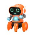 thumbnail image 1 of Robot Toy Six Claws Plastic Dancing Inteligente Cantando Luz Robot Eléctrica Toy para niones, 1 of 5