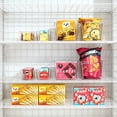 thumbnail image 6 of Sindcom 8 Pack Clear Plastic Storage Bins with Handles, Pantry Organizer Bins, Refrigerator, Cabinet, Kitchen, Countertops, Stackable Storage Containers for Home, 4 Pack Large and 4 Pack Small, 6 of 7