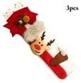 thumbnail image 2 of Pinces à Cheveux de Noël Festives: Accessoire de Coiffure 3PCS avec Bande de Claque, 2 of 4