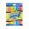 thumbnail image 2 of Crayola Clicks Retractable Markers - Neon, 10 Count, 2 of 5