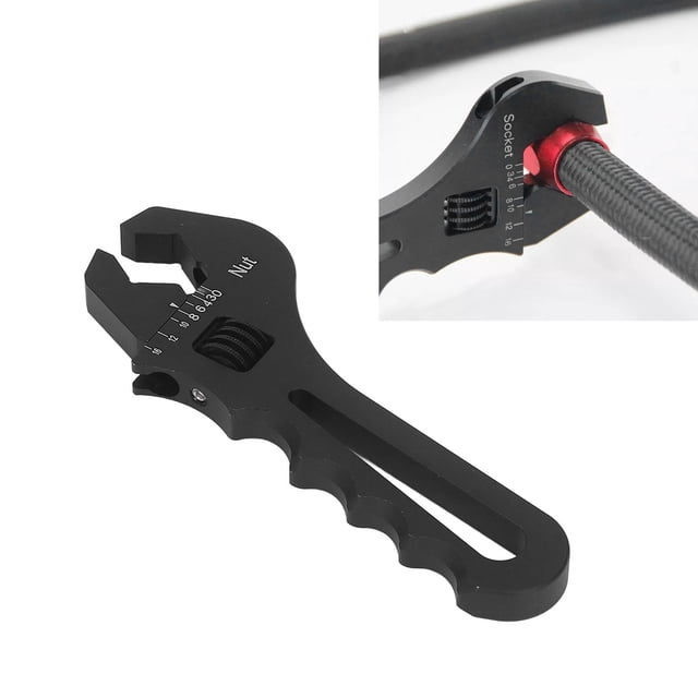 Llave Ajustable, Llave Ajustable De Bloqueo Llaves Ajustables Llave Ligera De Aluminio Ajustable Herramienta Llave Para Montaje De Manguera Para Un Extremo De Adaptadores De