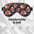 thumbnail image 3 of Xecao Red Rose Flower for Soft Fluffy Sleeping Blindfold, Nap eye cover tailored for the utmost comfort for girls, women, kids, and adults., 3 of 7