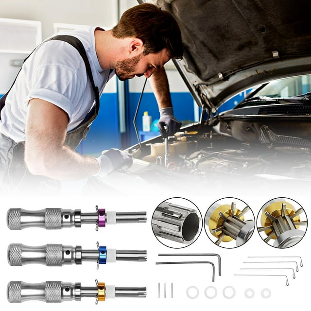Juego de llaves multifuncionales de acero inoxidable | Kit de herramientas manual de 3 piezas | Llave portátil ajustable | Mango ergonómico | Reparación de plomería de automóviles de bricolaje