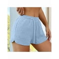thumbnail image 6 of Sweat Shorts Women Comfy Workout Shorts Rise Lounge Mini Shorts with Drawstring and Pockets S, 6 of 9